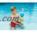 14.5" Yellow and Blue Hover Catch Shooter Swimming Pool Water Toy   